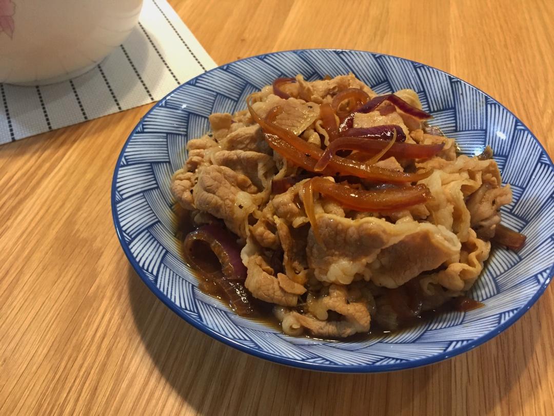 日式肥牛饭