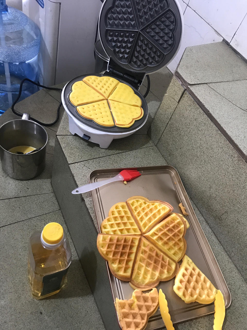 零失败❗️快手简单‼️外酥里嫩的华夫饼