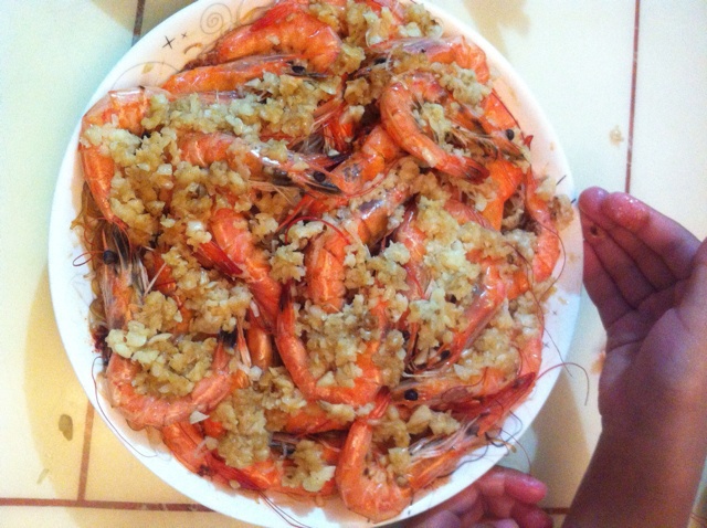 蒜蓉粉丝蒸大虾