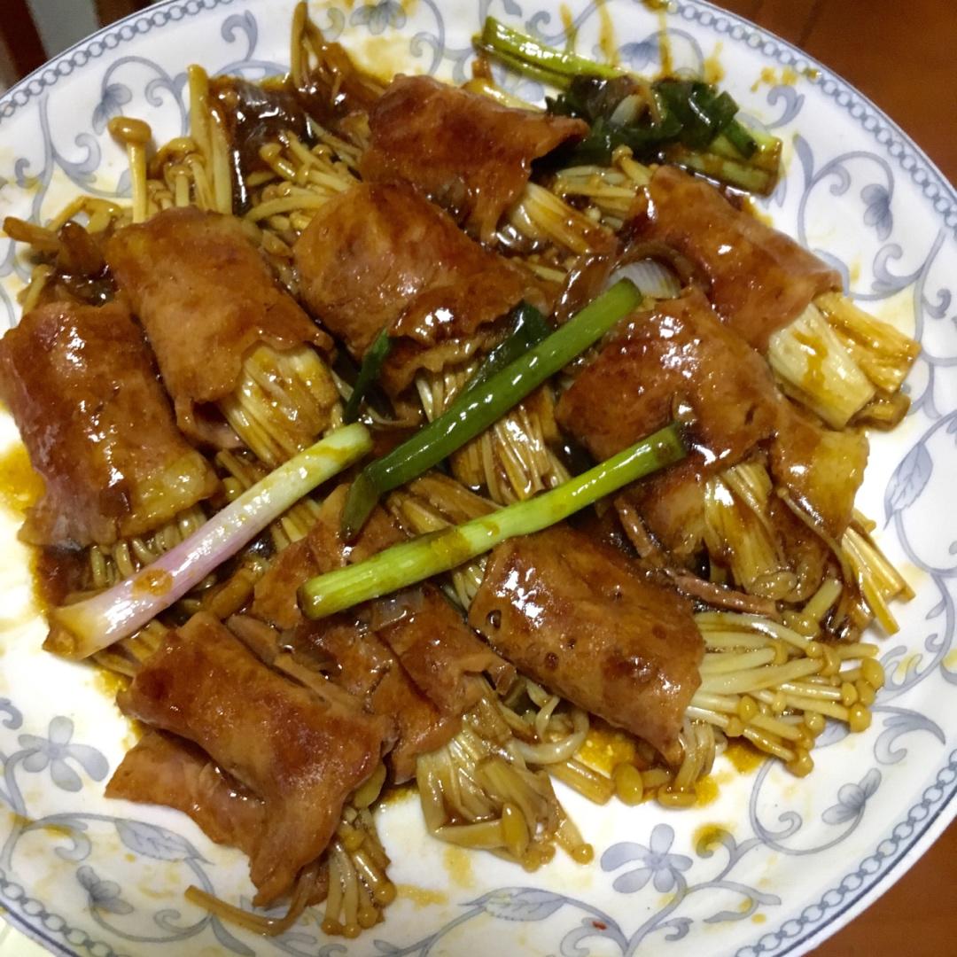 金针菇培根卷