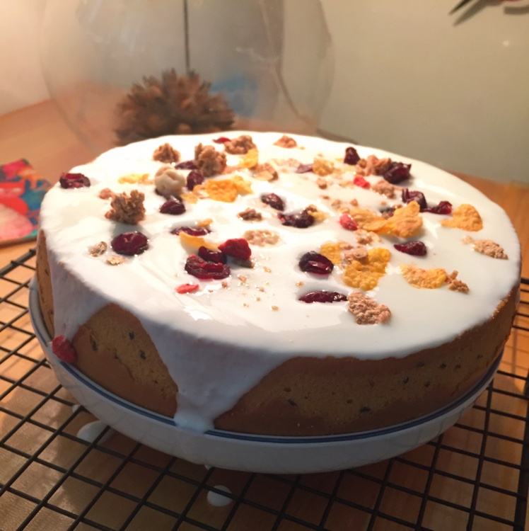 黑糖番薯戚风蛋糕