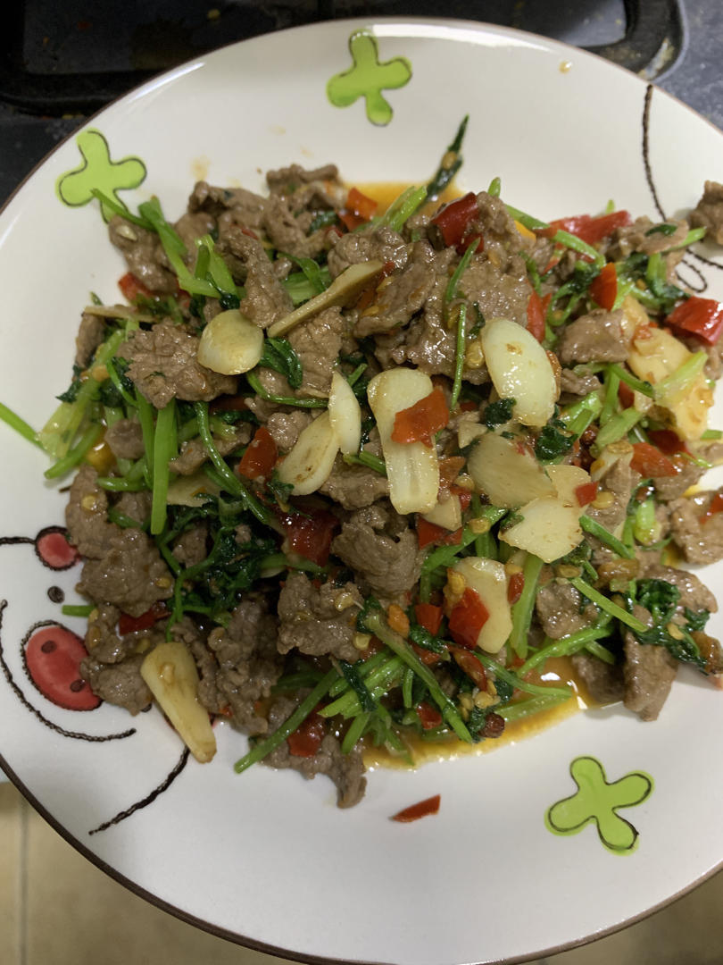 香菜牛肉