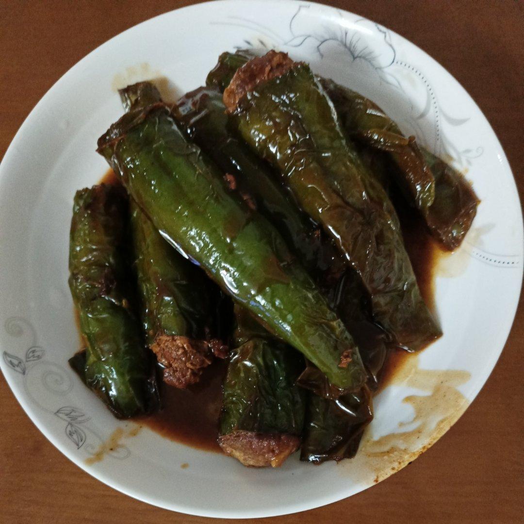 下饭菜肴--青椒酿肉