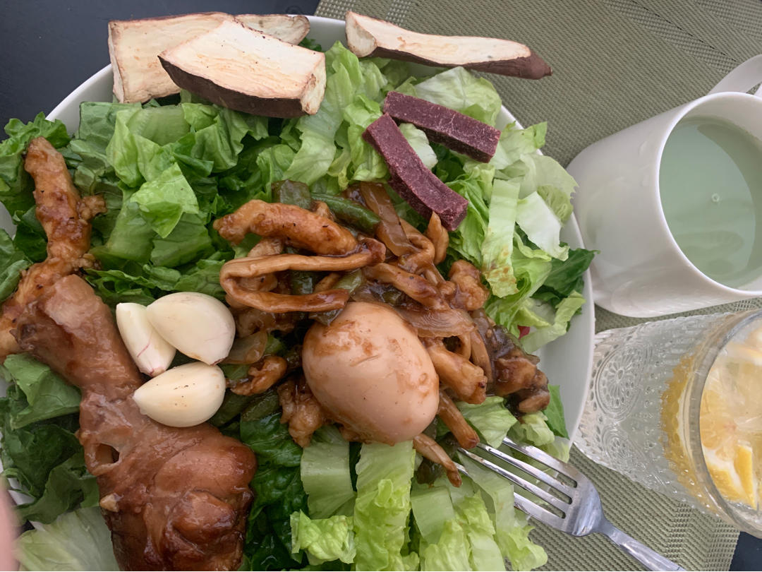 生菜沙拉，健康减脂又美味