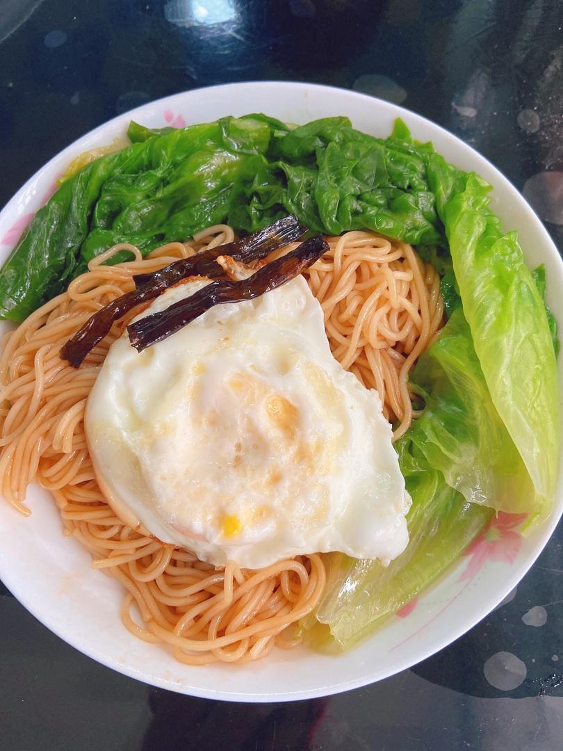 极香的葱油面