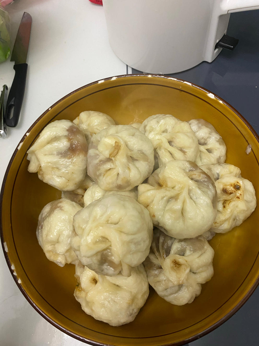 超级好吃的酱肉包