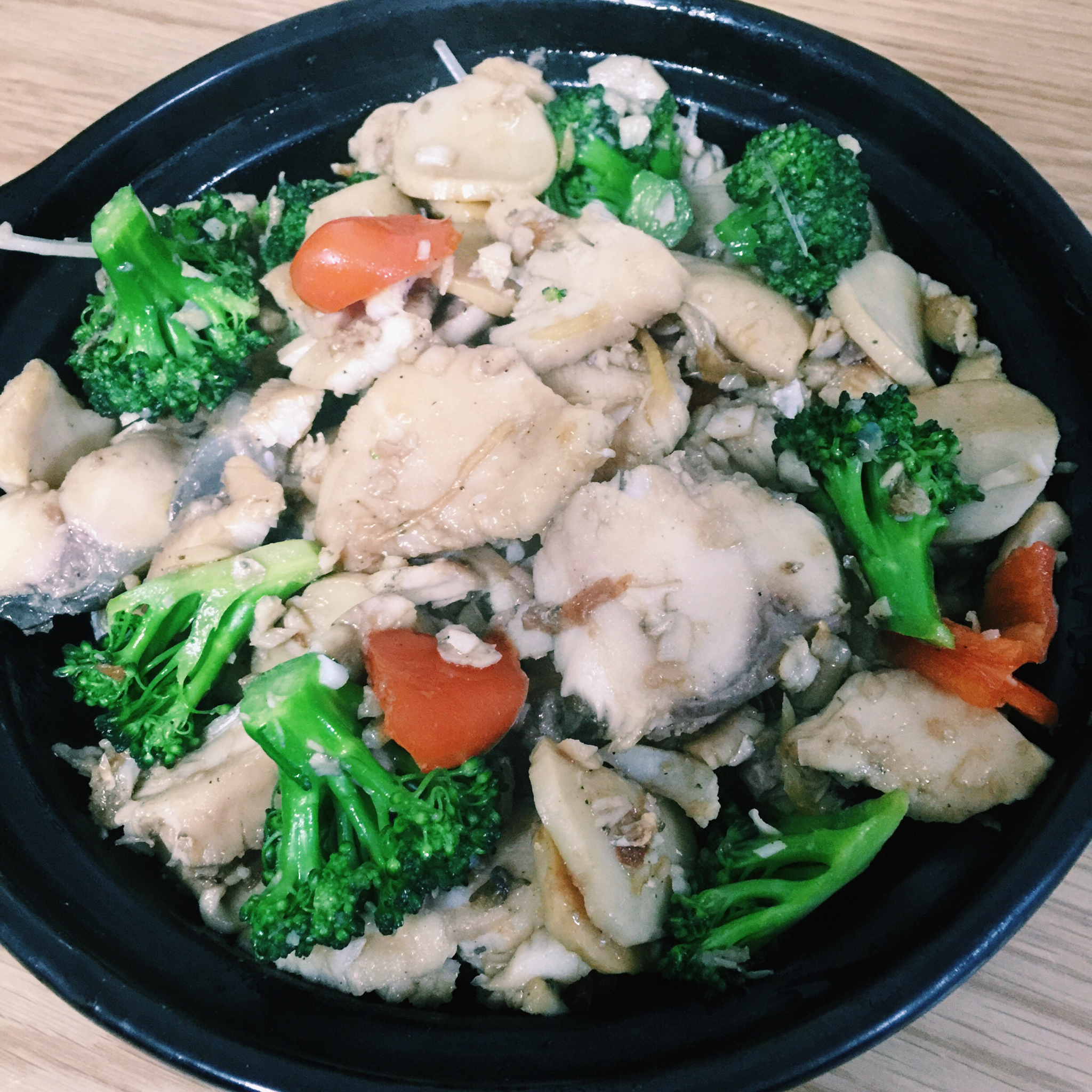 时蔬烩鱼片