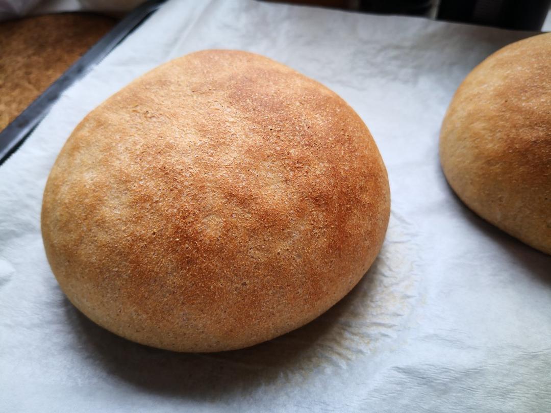 65%全麦吐司 王后粗麸/粗粒全麦粉 无奶低糖低油也可以很松软的粗粒全麦吐司