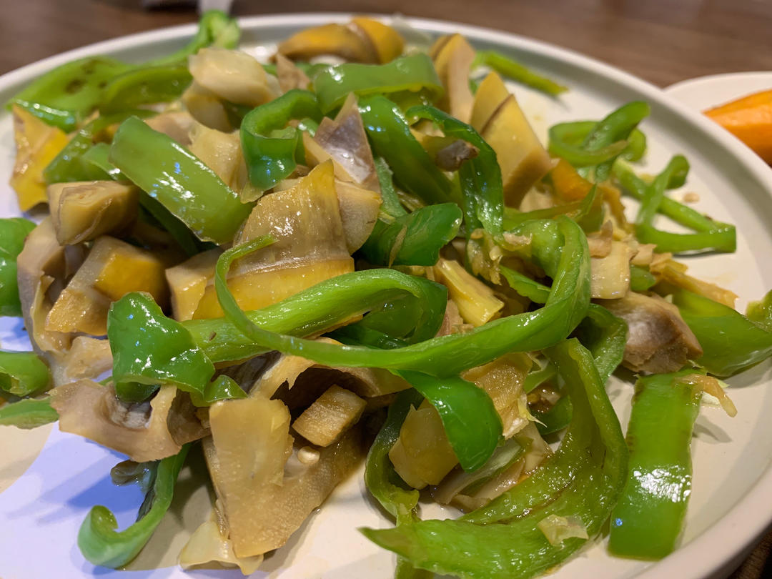 素炒笋片