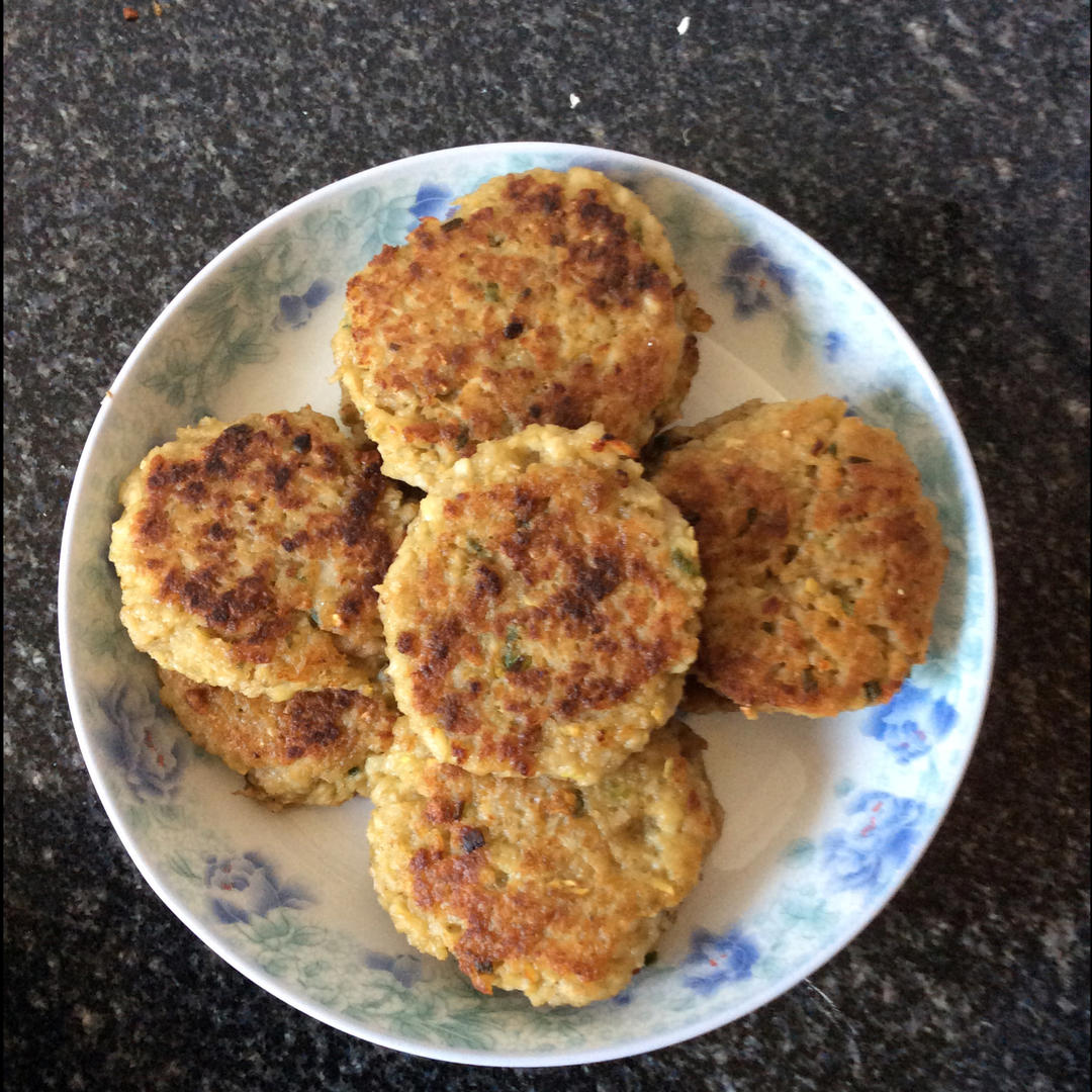 香煎莲藕肉饼