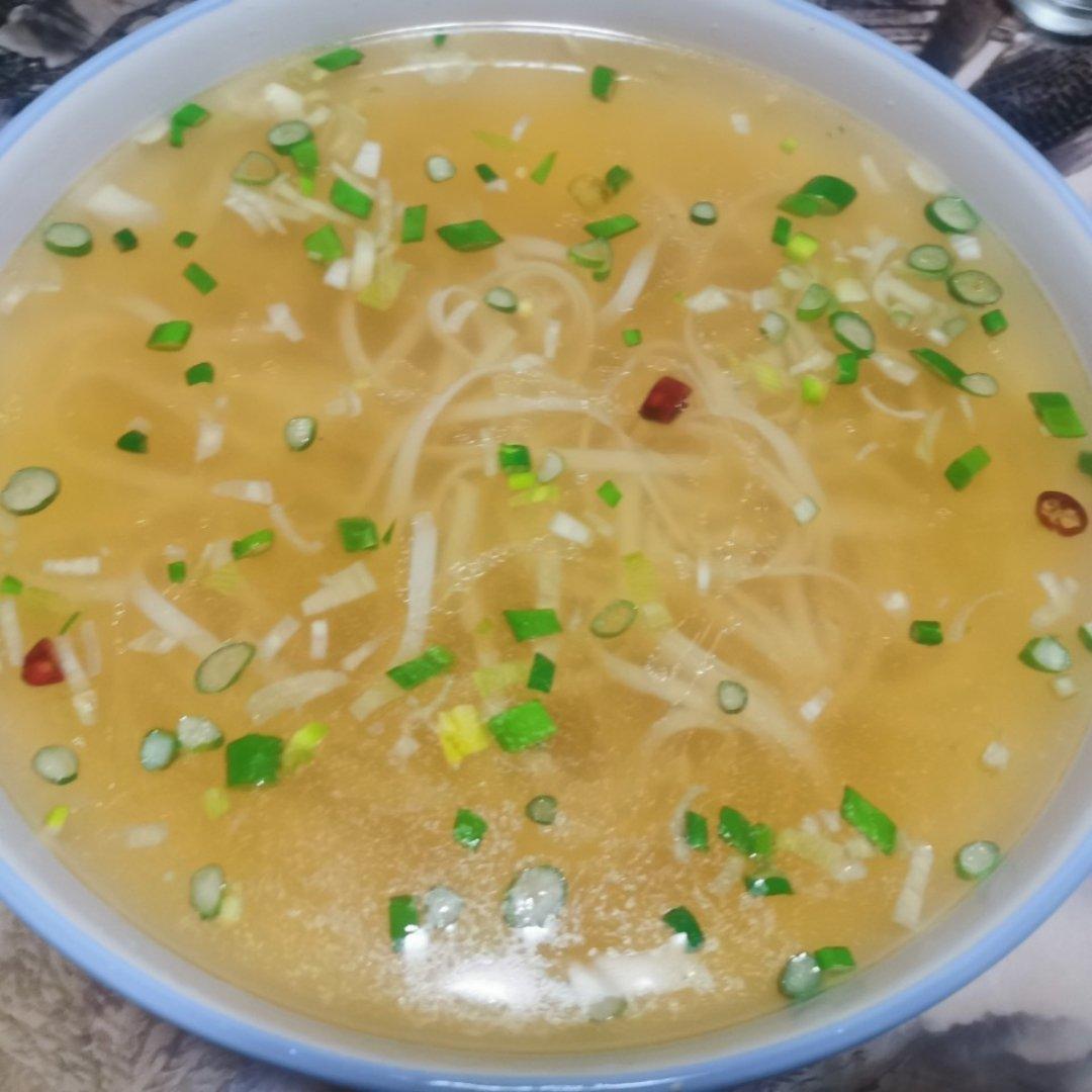 热汤面