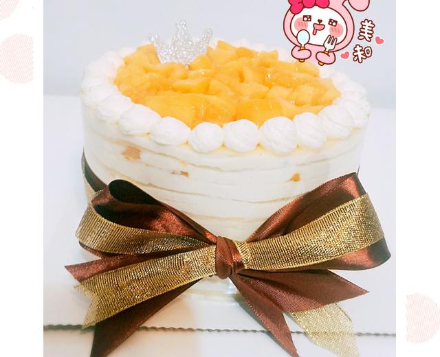 芒果千层蛋糕6寸的做法