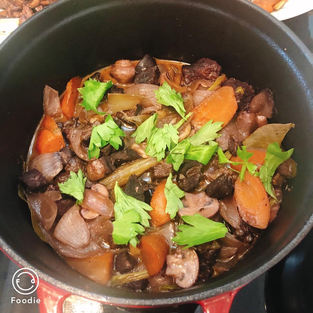 【九阳珐琅铁釜】红酒炖牛肉