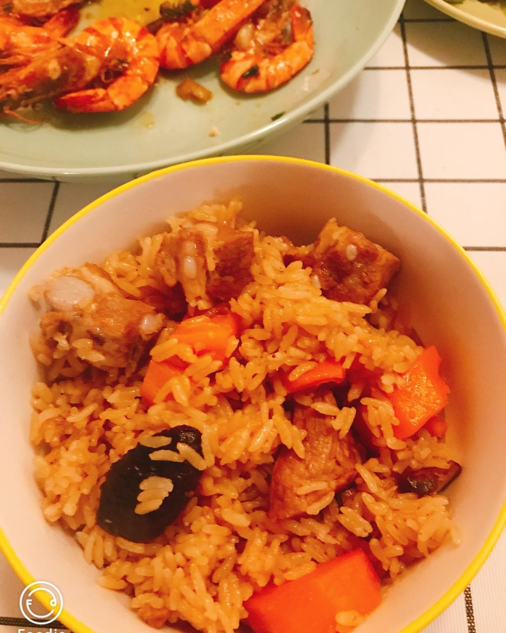 电饭锅版排骨焖饭