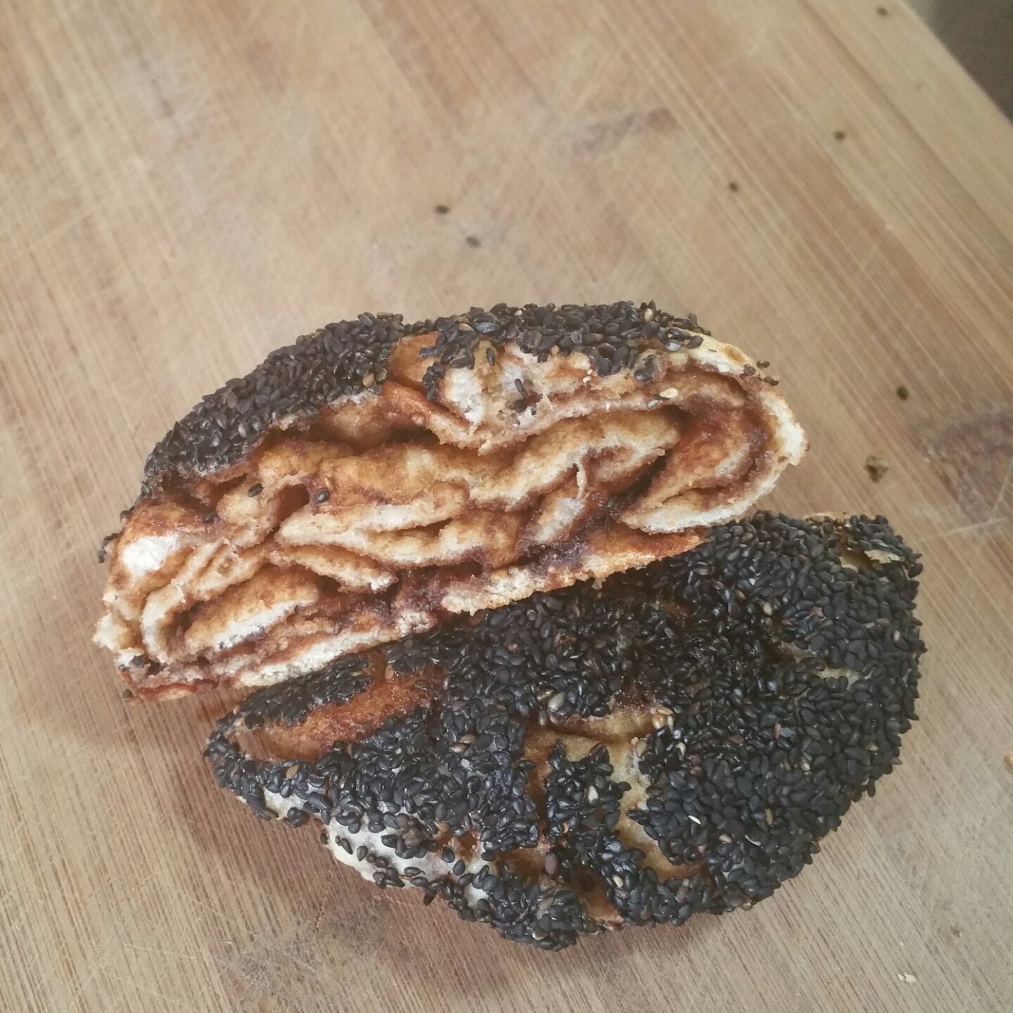 芝麻酱烧饼