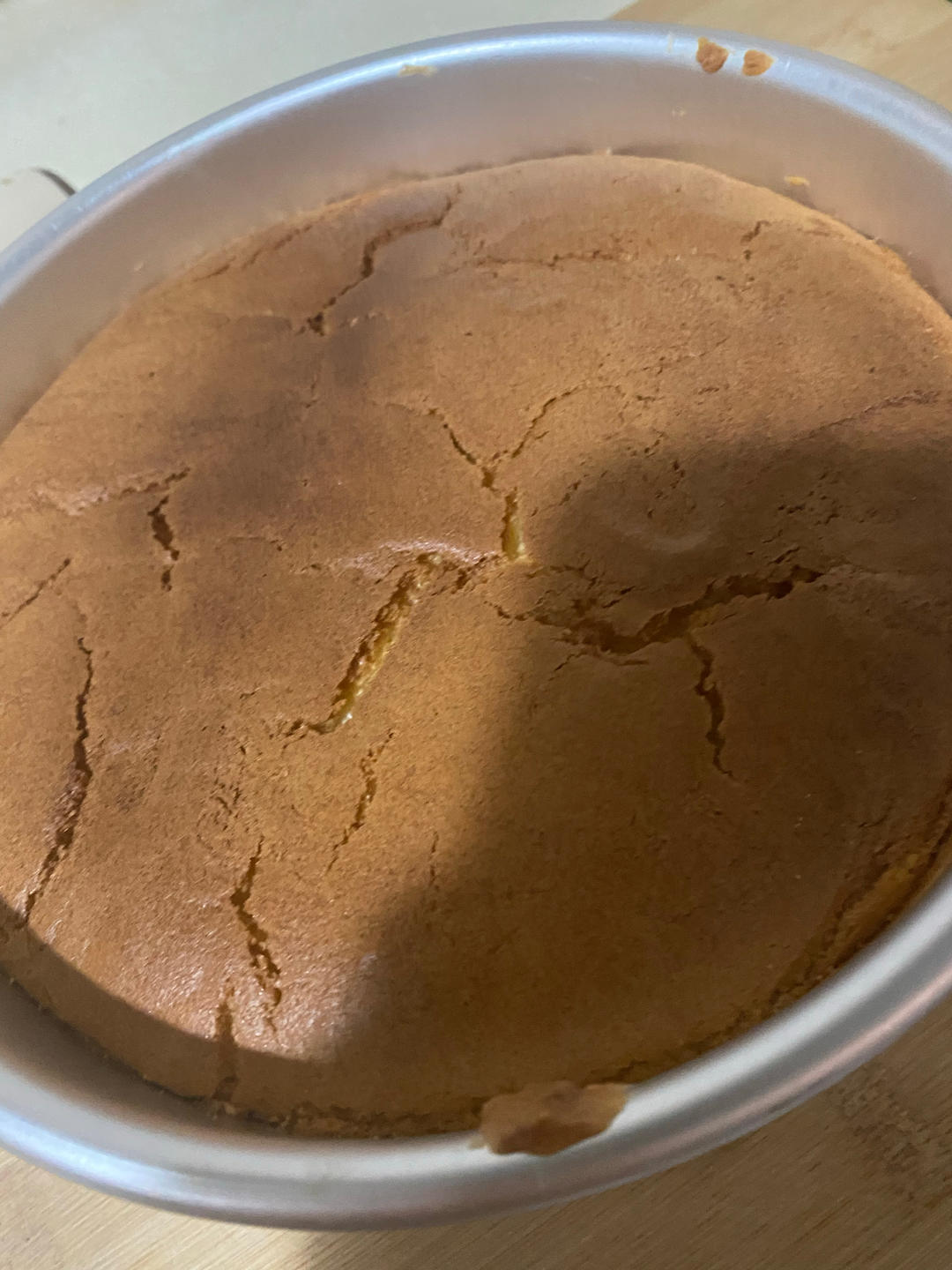 一次成功的酸奶戚风蛋糕（8寸）