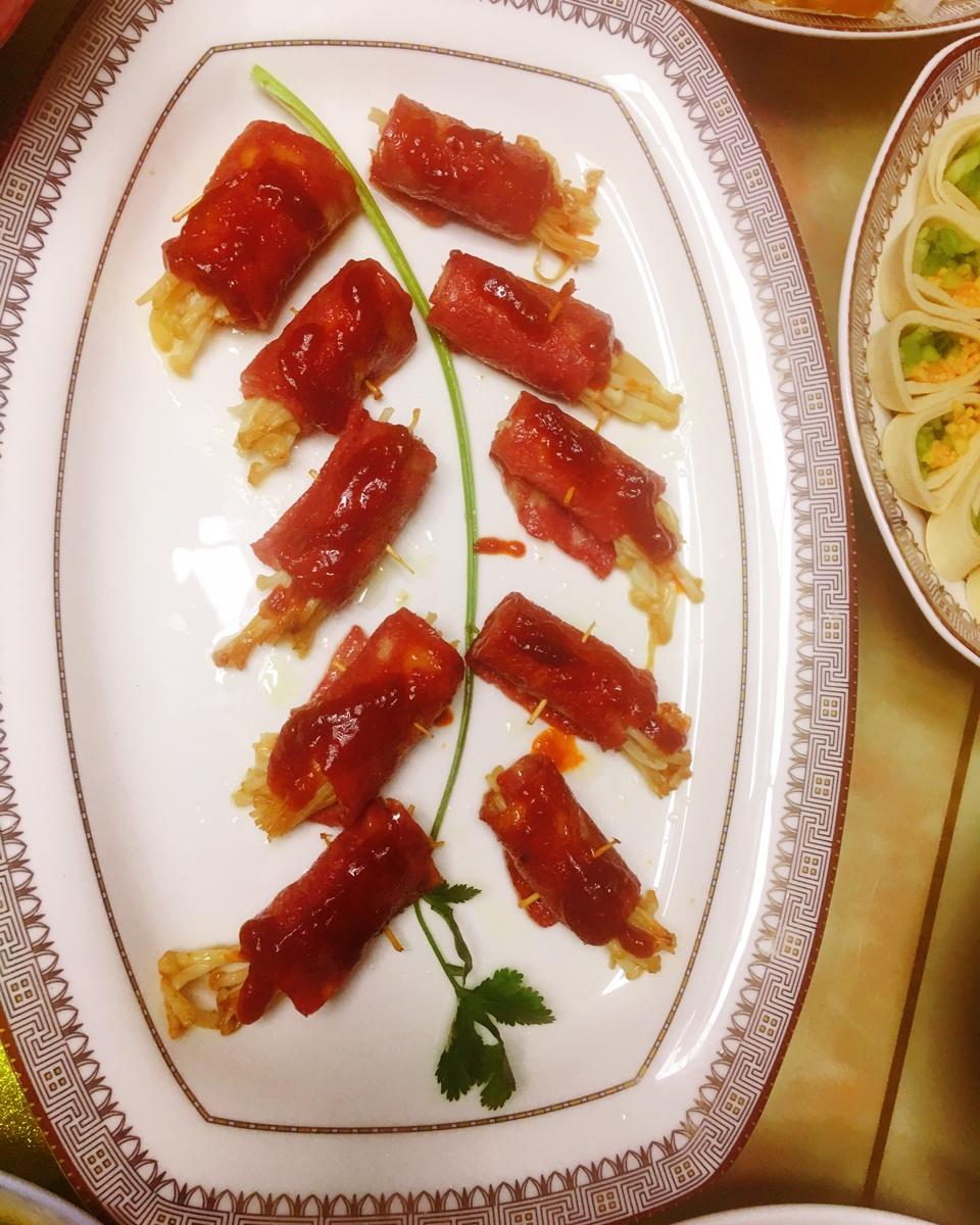 香烤培根金针菇