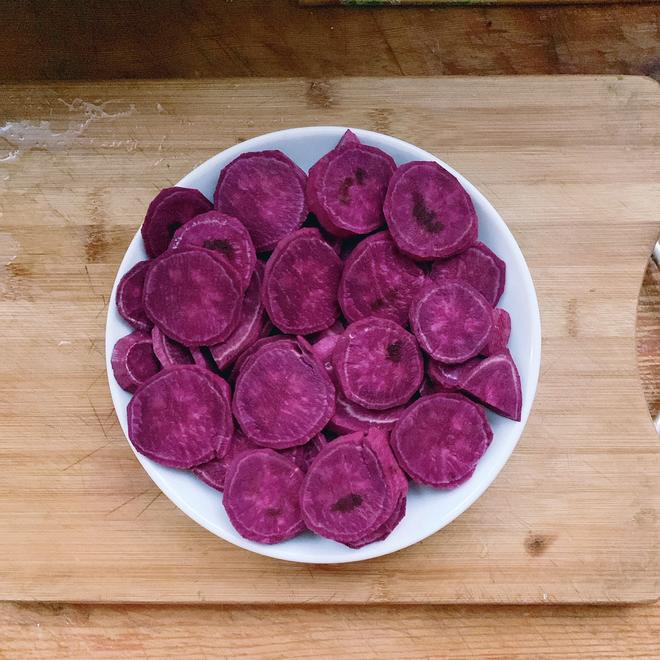 【消灭蛋挞皮】紫薯酥的做法