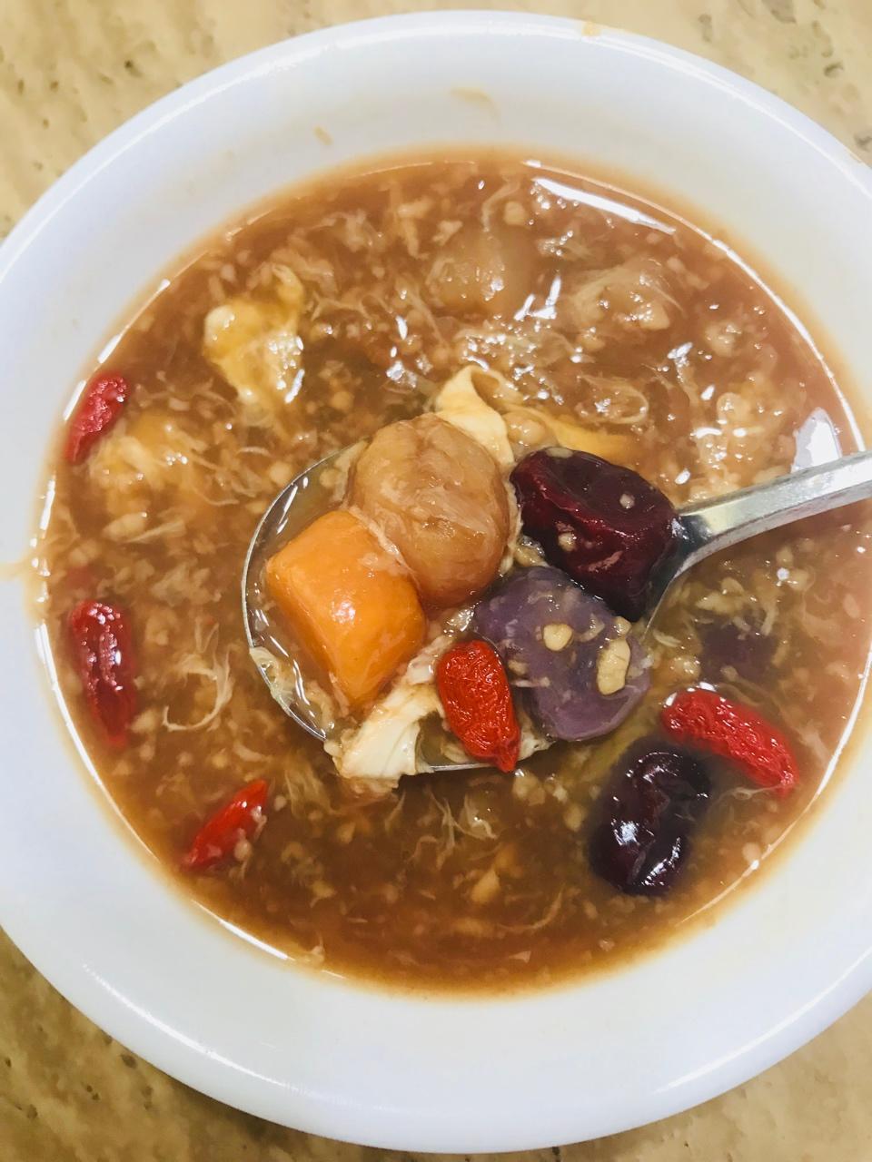 红糖甜酿芋圆（附芋圆详细制作过程）