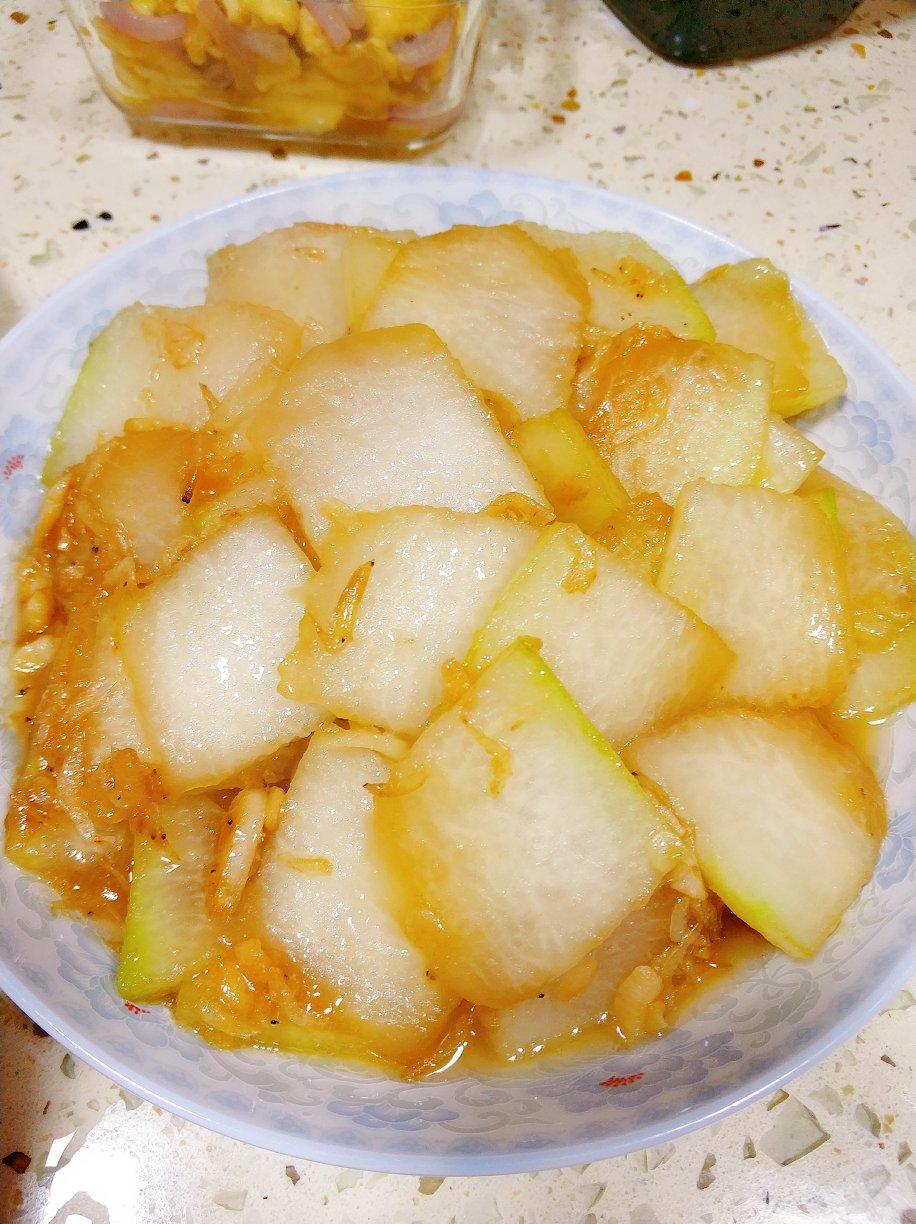 虾皮炒冬瓜