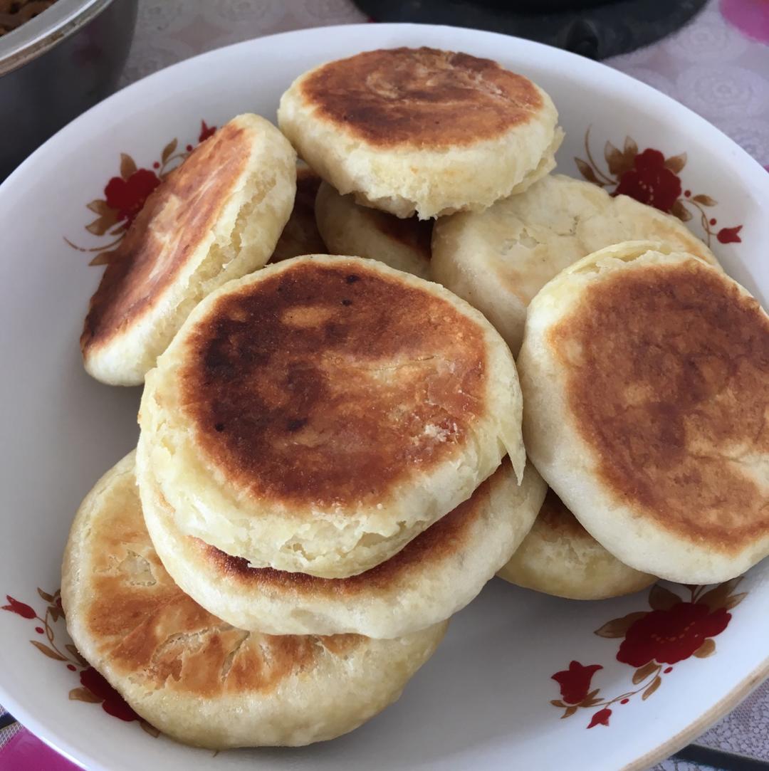 发面油酥小糖饼