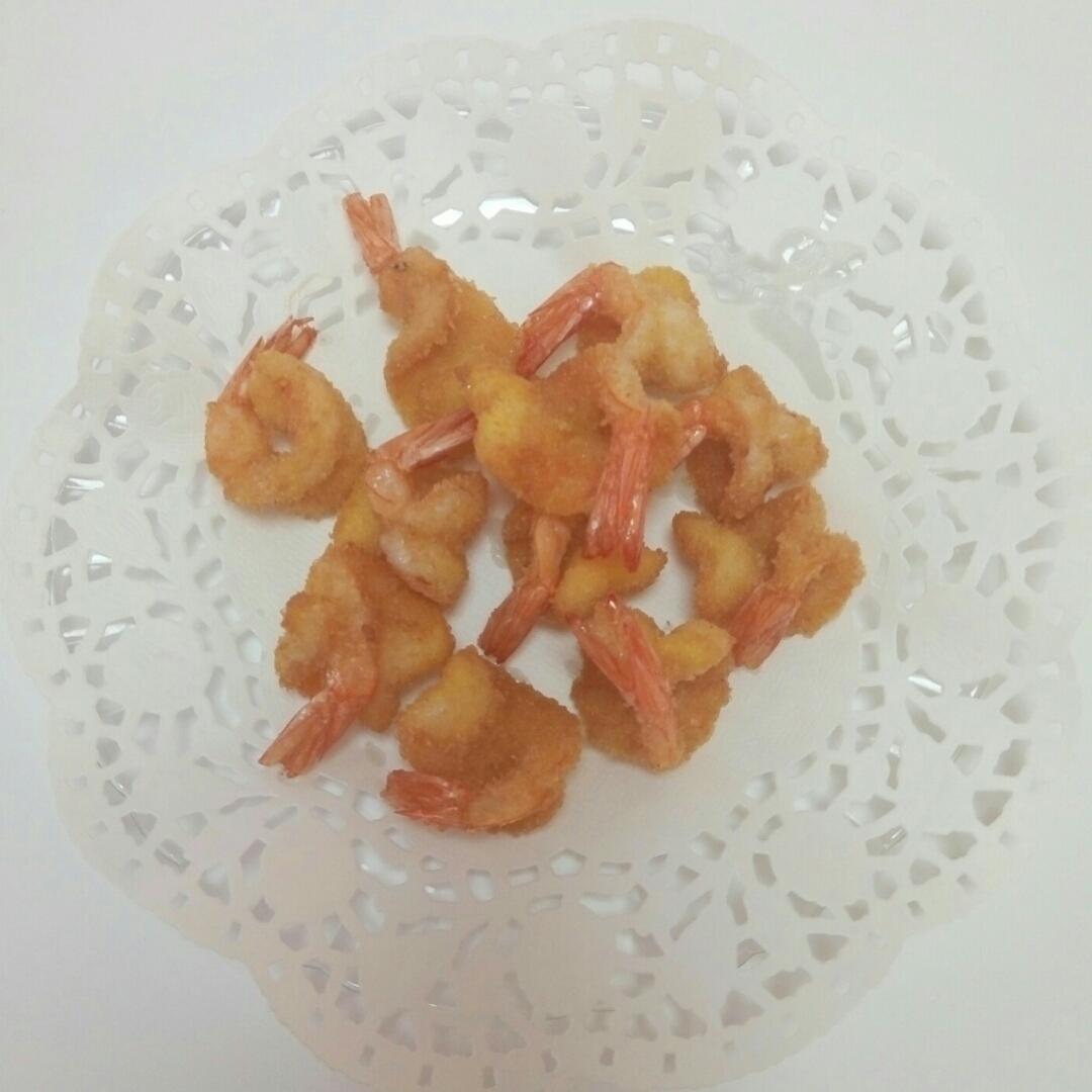 面包糠炸虾