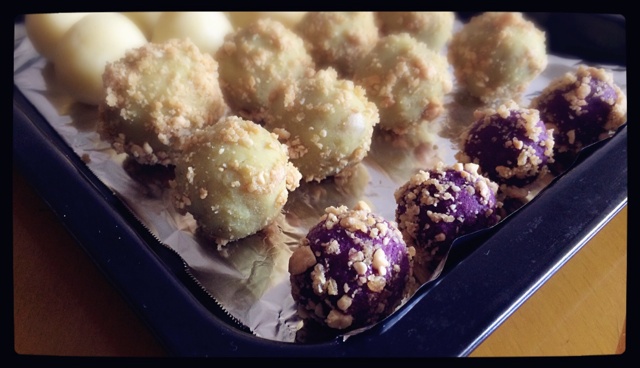 紫薯奶酪球