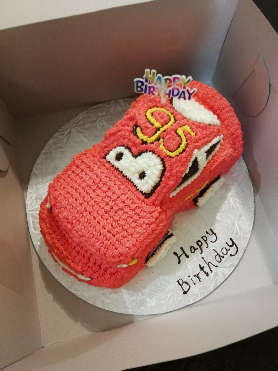 闪电麦昆~最灵动最激情的汽车蛋糕