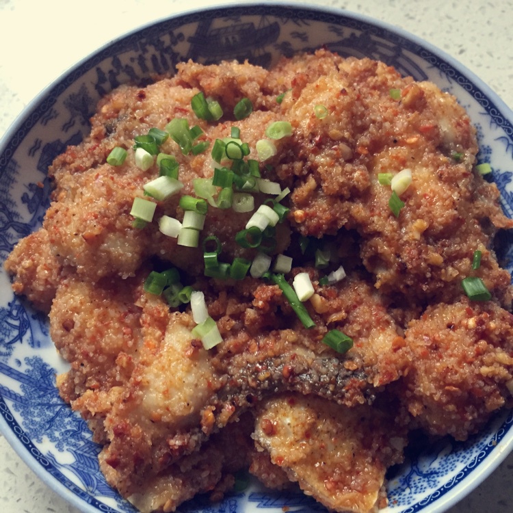 叶子0924做的粉蒸鱼