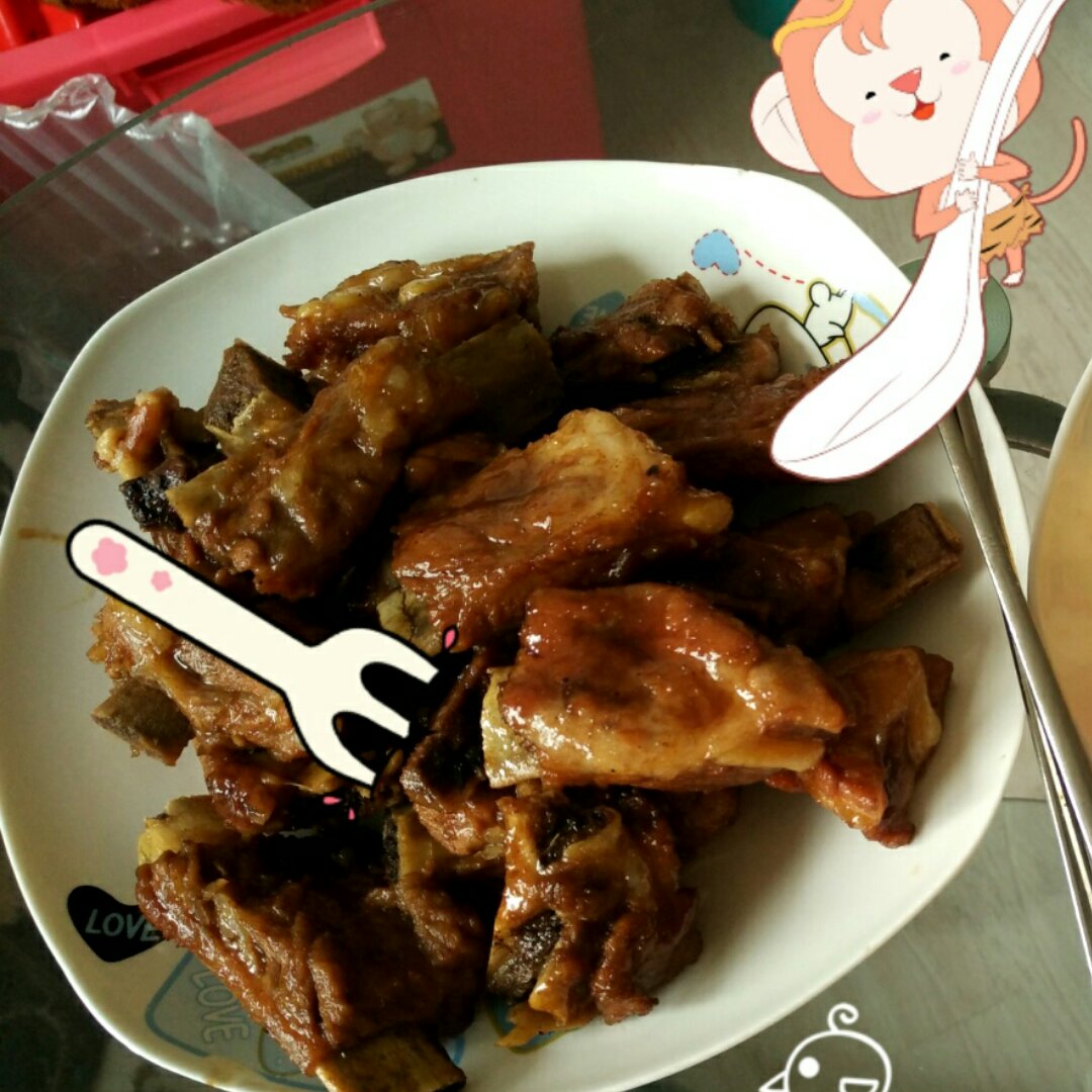 懒人版糖醋排骨