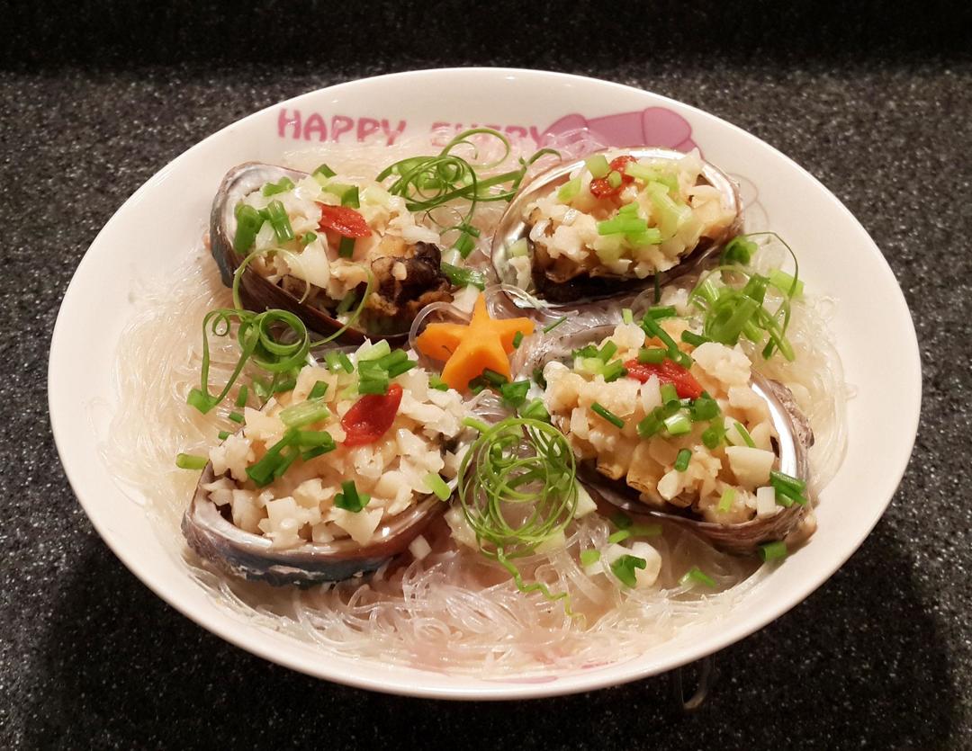 粉丝蒸鲍鱼的做法