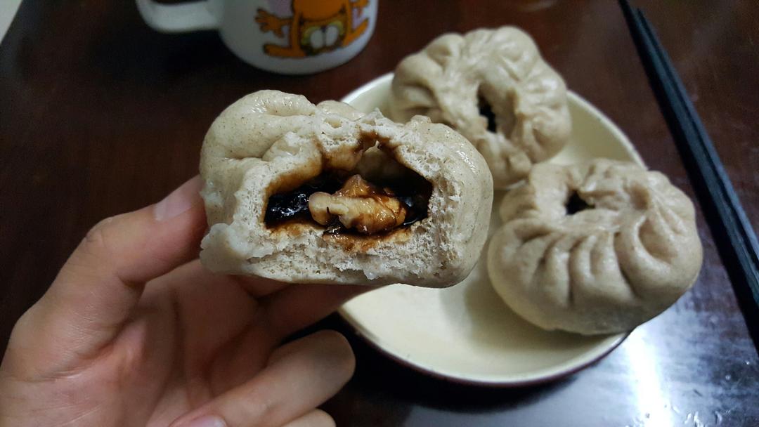红糖核桃包