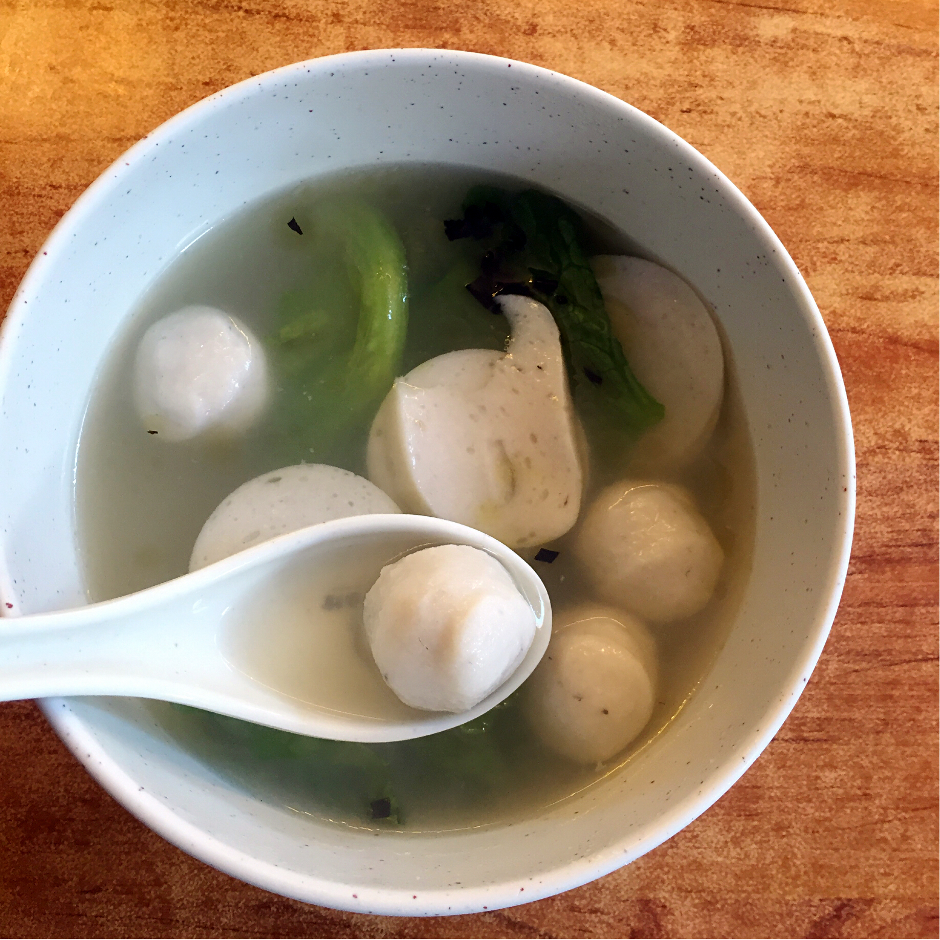 襄儿做的鱼丸汤