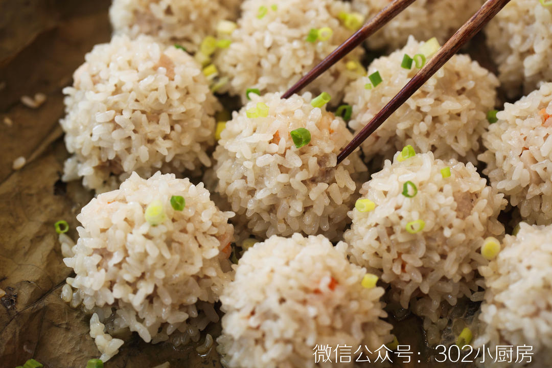 虾仁藕丁珍珠丸子 <302小厨房>的做法