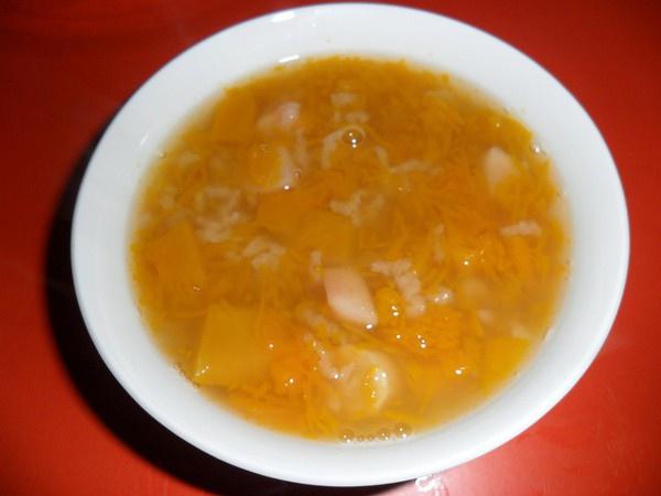南瓜芋头板栗山药大米粥的做法