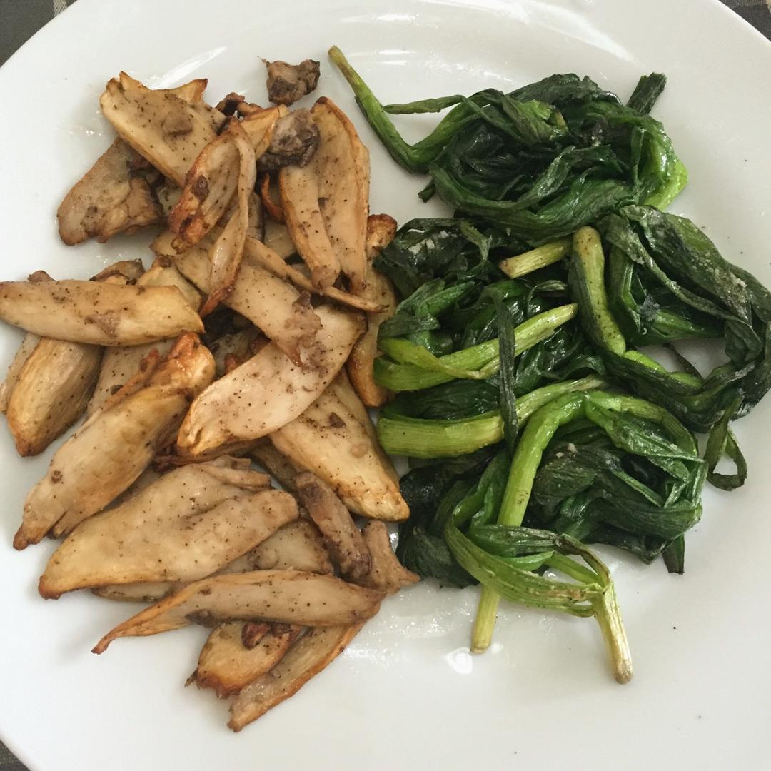 杏鲍菇的朴素吃法（空气炸锅版）