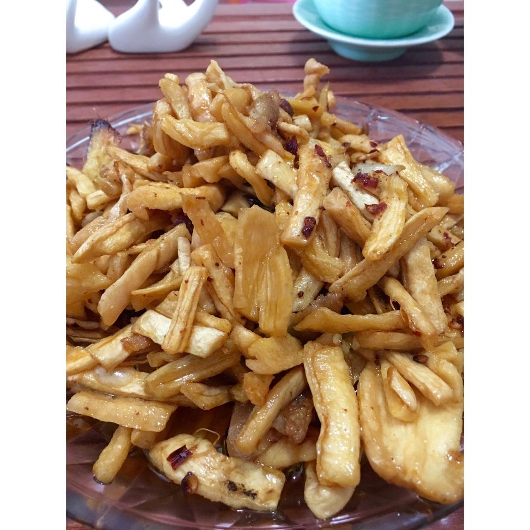 肉炒萝卜干