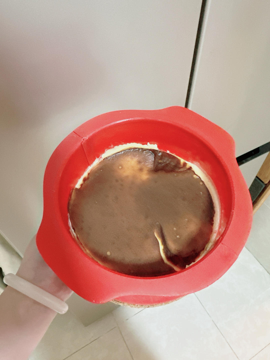 巴斯克芝士蛋糕-傻瓜操作【空气炸锅巴斯克】