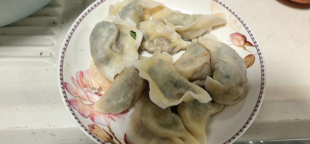 香菇油菜肉馅饺子