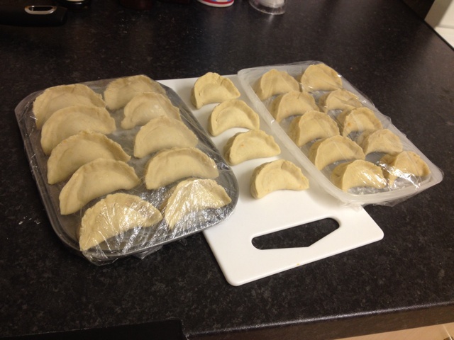 猪肉大葱杏鲍菇饺子