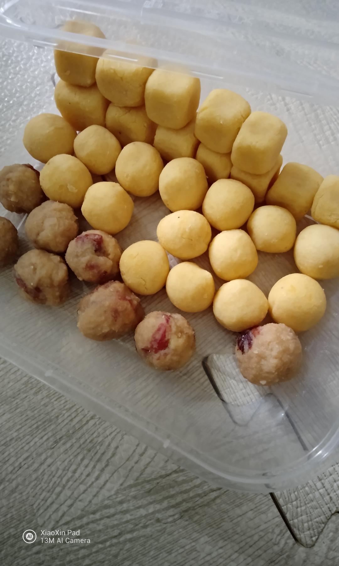 零失败超简单绿豆糕(材料两三样搅和搅和就行)