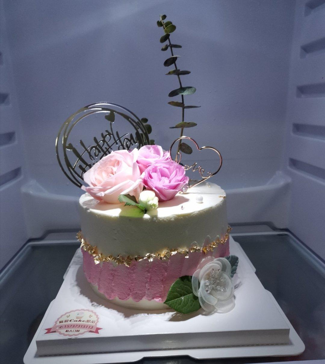 鲜花蛋糕