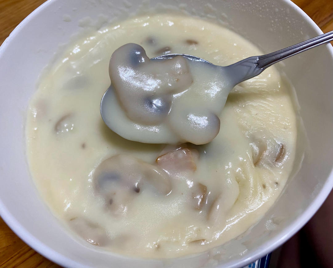 奶油鸡茸蘑菇汤（必胜客同款）