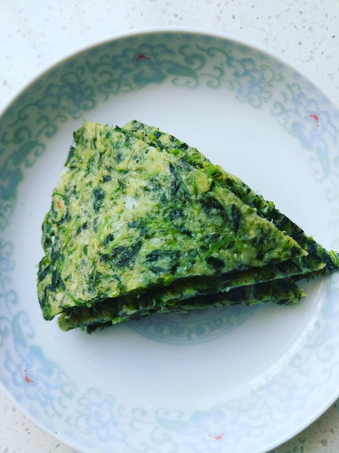 苜蓿鸡蛋饼