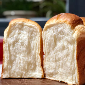 适合冬天制作的 100%中种嫩白牛奶吐司