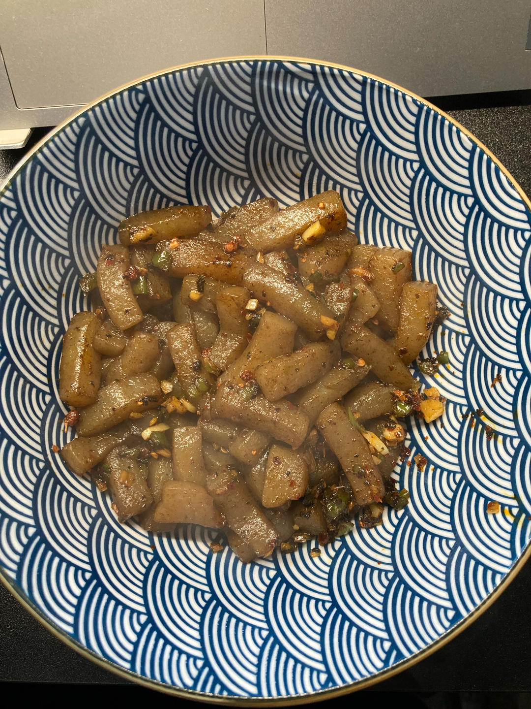 🔥🔥爆炒魔芋块（超简单超好吃）