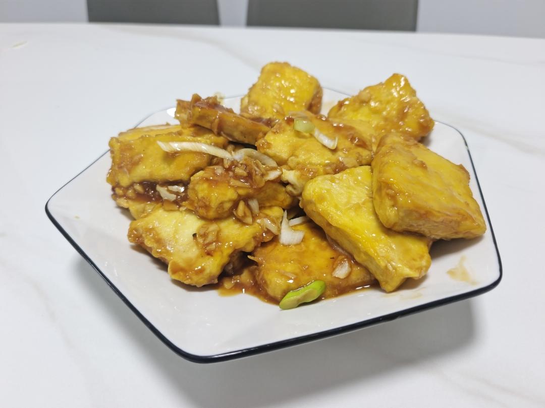 无敌好吃的香煎豆腐
