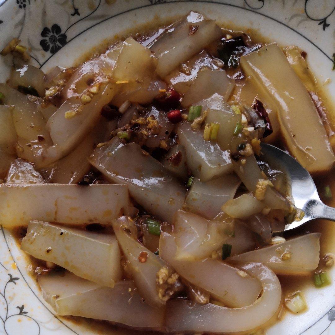 酸辣凉粉（自制凉粉）