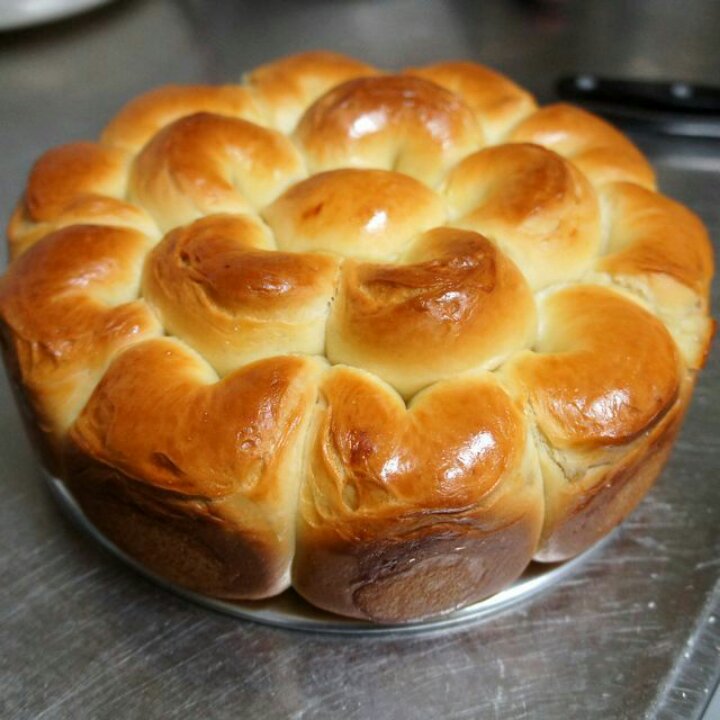 培根芝士花朵面包