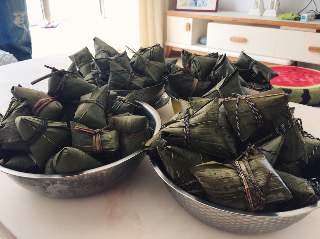 11种口味的粽子.咸粽.甜粽-附粽子包法